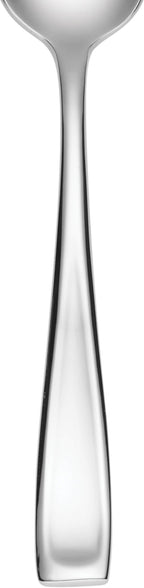 Oneida Silverware Set, Moda Fine Flatware 4-Piece Dinner Spoons Set, Service For 4, Rust Resistant 18/10 Stainless Steel, Dishwasher Safe, Mirror Finish, Home And Kitchen Utensils (Silver 4 Piece)