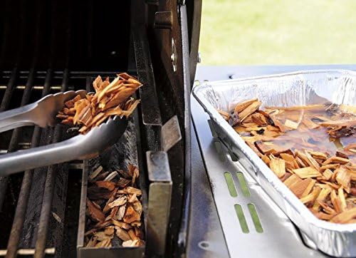 Camerons All Natural Mesquite Wood Chips for Smoker -260 Cu In Bag, Approx 2 Pounds- Kiln Dried Coarse Cut BBQ Grill Wood Chips for Smoking Meats - Barbecue Smoker Accessories - Grilling Gifts for Men