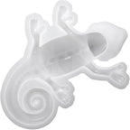 Lizard Animal Cylinder Candle & Resin Mold - Resin Casting Silicone Molds for Home Decor & Candle Making Wave Spiral Mold