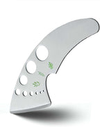 Professional 430 Stainless Steel Herb Leaf Stripper with Multi-Size Holes & Precision Blade - Kitchen Essentials for Parsley, Cilantro and Leafy Greens
