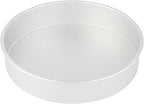 Restaurantware-Met Lux 14 x 3 Inch Straight-Sided Baking Tin, 1 Round Cake Pan - Oven-Ready, Freezable, Anodized Aluminum Round Baking Pan, Greaseproof, For Layer Birthday Cake