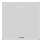 Homebuds Digital Bathroom Scale for Body Weight, Weighing Professional Since 2001, Crystal Clear LED and Step-on, Batteries Included, 400lb/182kg, Silver