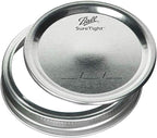 Ball Regular Mouth Glass Mason Jars with Lids and Bands, Used for Canning (Quart, 32 Ounce (Pack of 6))