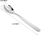 16 Pieces Heavy Duty Teaspoons Set,Tea Spoons Silverware,Food Grade Stainless Steel Dessert Spoons,Mirror Polished and Dishwasher Safe