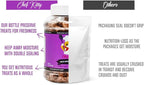 Freeze-Dried Chicken Heart Treats for Cats & Dogs – 100% Human Grade, Single Ingredient, High-Protein, Healthy Snack – No Additives or Preservatives – 2.6oz - Inspected & Tested in USA