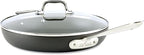 All-Clad HA1 Hard Anodized Nonstick Fry Pan 12 Inch Induction Oven Broiler Safe 500F, Lid Safe 350F Pots and Pans, Cookware Black