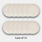 Stoneware Coupe Commercial Grade Dinnerware, Ivory, Plate 12.25", Case of 12