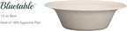 Paper Bowls Disposable Bowls Compostable [500 Pack] Bulk 12 oz Biodegradable Bowl - Case Pack Good For Hot Soup Chili - Made from 100% Sugarcane, Eco Friendly Bagasse Bowls Natural [500 Pack/Case]