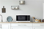 SHARP Countertop Microwave Oven with Removable 12.4" Carousel Turntable, 1000 Watt, 1.1 Cubic Feet, White