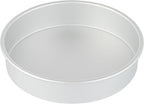 Restaurantware-Met Lux 9 x 2 Inch Straight-Sided Baking Tin, 1 Round Cake Pan - Oven-Ready, Freezable, Anodized Aluminum Round Baking Pan, Greaseproof, For Layer Birthday Cake