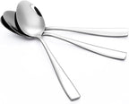 12-Piece Large Stainless Steel Dinner Spoons,8 Inches