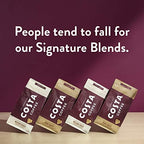 Costa Coffee Ground Coffee, Colombian Decaf Medium Roast, 12oz each, Rainforest Alliance Certified