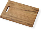 Vesta Homes Wooden Cutting Board for Kitchen/Chopping, Serving Board/Block for Vegetables, Fruits, Cheese and Charcuterie | Natural Acacia Wood | 15 * 10 * 1 Inches | Handcrafted in India