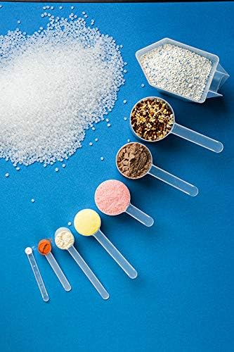 25 mL (5 Teaspoon) Long Handle Scoop for Measuring Coffee, Pet Food, Grains, Protein, Spices and Other Dry Goods (Pack of 10)
