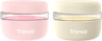 Tronco 16 oz Glass Food Storage Containers with Lids, Airtight, Leak & Spill Proof Glass Lunch Bowls for Meal Prep, Salad, Yogurt, Soup & Stew, Microwave & Dishwasher Safe, BPA-Free, Set of 2