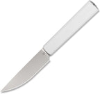 3.5 Inch Paring Knife, AR-RPM9 Steel Fruit Vegetable Knife with Ergonomic ABS Handle Oak Sheath, Ultra Sharp Kitchen Knife for Peeling Coring Cutting, Gift for Home Chefs