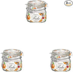 Bormioli Rocco .5L Glass Canning Jar, 1 EA (Pack of 3)
