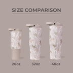 HydroJug Sport - Stainless Steel Tumbler with Straw, Vacuum Insulated, 40oz Leakproof Water Bottle, Ergonomic Design, Reusable, Dishwasher Safe, Rubber Base, Durable for Gym or Outdoors, Camo