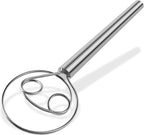 Maxjoy Danish Dough Whisk Stainless Steel Hook Dutch Style Bread Mixer for Sourdough Making Tool