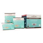 Coulée EcoPour B.I.O.N. Coffee, All Paper Single Serve Pour Over Decaffeinated Coffee, for Camping or Traveling, Pre Filled Compostable Filters, Ready to Brew with Hot Water, Plastic Free, 10 Pack