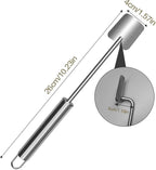 Corn Cob Stripper Kit, Corn Peeler for Corn on the Cob Stainless Steel Corn Stripping Non-Slip Corn Grip Fork Fast and Safe, Suitable for Home Kitchens, Restaurant Chefs, Outdoor Dining Enthusiasts