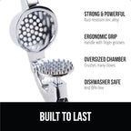 GORILLA GRIP Garlic Press and Peel Set, Heavy Duty Mincer Tool, Large Ergonomic Handle, Easily Mince, Crush Garlics Ginger Nuts, Peeler Included for Peeling Cloves, Holiday Prep Kitchen Gadgets, Black