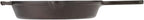 Mercer Culinary Pre-Seasoned Cast Iron Skillet, 10.25-Inch