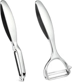 Vegetable Peeler Stainless Steel Potato Peelers Y-Shaped and I-Shaped Peelers,Veggie Carrot Fruit Peelers for Home kitchen