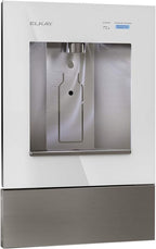 Elkay LBWD00C Liv Recessed Bottle Filling Station with Hands Free Operation and Filter - Aspen White