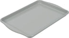 15-Inch Baking Sheet Pan, Non-Stick Jelly Roll Carbon Steel Naturally Slick Ceramic Coating Rimmed Cookie Sheet Pan for Oven Roasting Meat Bread - 15" x 10"
