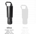 Simple Modern Trek Pivot | 40oz Flip Straw Tumbler with Handle | Water Bottle & Boot | Interchangeable Straw & Chug Lids | Insulated Stainless Steel Jug | Gym Sports Outdoors | Almond Birch