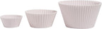 The Silicone Kitchen Reusable JUMBO Silicone Baking Cup, Non-Toxic, BPA Free, Dishwasher Safe, Jumbo, 12 Pack, White Blue Green