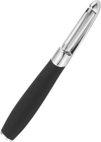 Premium Stainless Steel Swivel Vegetable and Fruit Peeler, Ergonomic Non Slip Handle
