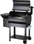 Z GRILLS Pellet Smoker Grill with PID Control, Rain Cover, 700 sq. in Cooking Area for Outdoor BBQ, ZPG-7002B