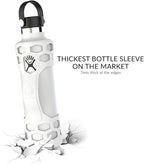 REUZBL Silicone Boot Sleeve Protector with Handle – Compatible with Hydro Flask 40oz, 32oz, 24oz, 21oz – Protective Bottle Bumper for Stainless Steel Water Bottles