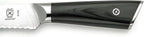 Mercer Culinary M13789 Premium Grade Super Steel, 8-Inch Serrated Bread Knife, G10 Handle