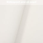 Leather Desk Mat,1.8mm Thick,12x60 Inch Desk Cover,Desk Protector Mat,Dresser Cover Top,Vanity Protector Mat,Vanity Cover,Vanity Cover Top Protector(White+White,12×60)