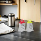 4pcs Mini Cheese Grater: Box Grater Stainless Steel Fine Coarse Handheld Slicer For for Kitchen Cheese Garlic Ginger Vegetable Potatoes