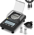 WEIGHTMAN Milligram Scale 100g x 0.001g, Mg Scale with 50g Calibration Weight and Accessories, Powder Scale for Reloading