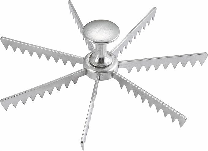 Winware Aluminum Pie and Cake Marker, 7-Cut