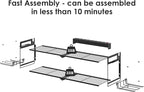 CCCEI Large Garage Tools Storage with Charging Station. Power Tool Battery Organizer Utility Shelf with Power Strip. 4 Drills Holder Wall Mount Rack.