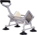 Hakka French Fry Cutter, Commercial Potato Slicer Stainless Steel French Fries Machine with Suction Feet for Patatoes/Carrots/Cucumbers, including 3 Blades(1/4", 3/8",1/2")