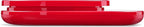 Ozeri ZK24 Garden and Kitchen Scale, with 0.5 g (0.01 oz) Precision Weighing Technology, Red (Pack of 3)