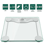 NUTRI FIT Digital Body Weight Bathroom Scale BMI, Accurate Weight Measurements Scale,Large Backlight Display and Step-On Technology,400 Pounds