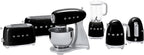SMEG 2 Slice Toaster with 6 Presets and Defrost Function and Removable Crumb Tray (Black)