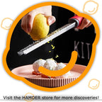 Cheese Grater and Lemon Zester, Handheld for Grating Cheese Chocolate Citrus Peel Ginger Potatoes,two Kitchen and Bar tools
