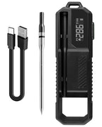 Meat Thermometer with Ultra-Thin Probe, Single Probe Thermometer