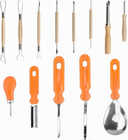 Halloween Pumpkin Carving Tools,Jack-O-Lanterns 13 Piece Professional pumpkin cutting carving supplies tools Kit stainless steel lengthening and thickening with Handbag