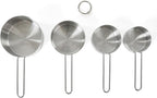 Martha Stewart Richburn 4 Piece Stainless Steel Measuring Cups