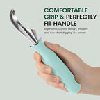 Beneno Heavy Duty Ice Cream Scoop - Upgraded Anti-Fracture Design, Comfortable Grip Long Handle, Effortless Scooping & Dishwasher Safe, Mint